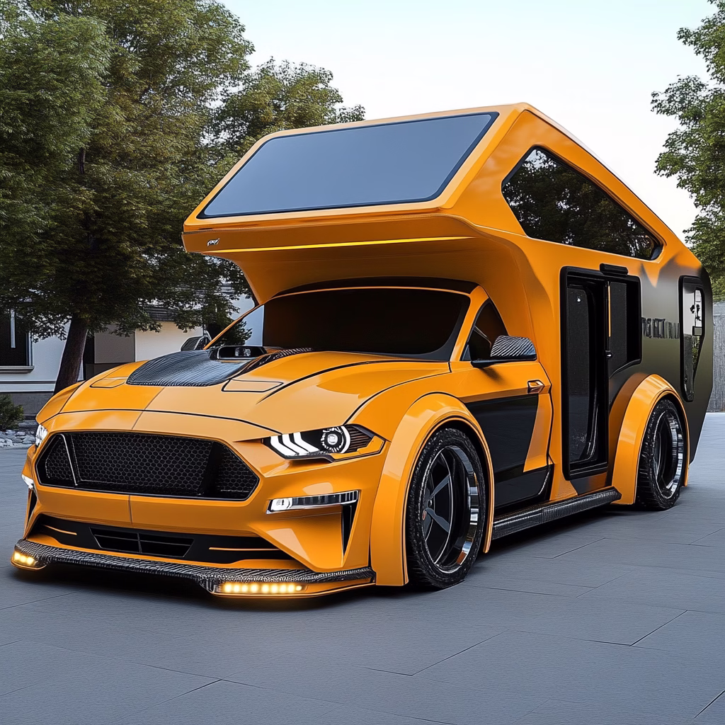 Types of Ford Mustang Camper Conversions